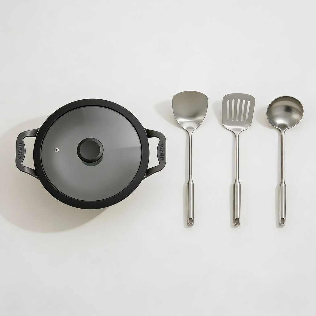 3-Piece Stainless Steel Ladle Set